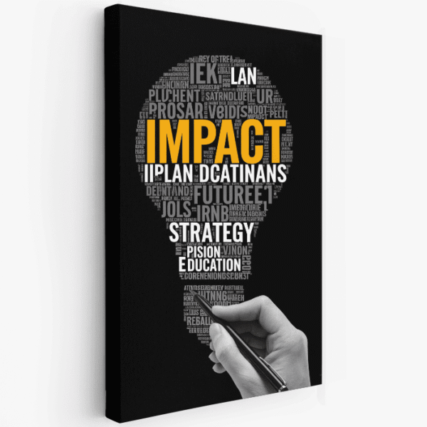 impact paveikslas ant drobės