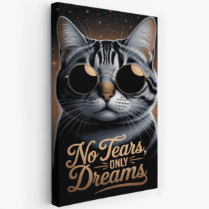 no tears only dreams paveikslas ant drobės