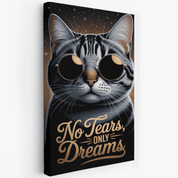 no tears only dreams paveikslas ant drobės