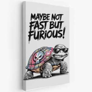 not fast paveikslas ant drobės