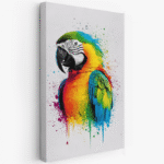 paveikslas ant drobės papūga
