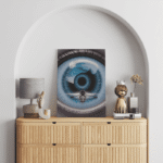 paveikslas baimė ant drobės interjere