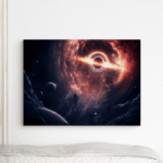 paveikslas ant drobės juodosios skylės horizontas