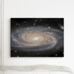 NGC 7038 galaktikos foto ant drobės NASA iš arti