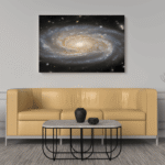 NGC 7038 galaktikos foto ant drobės NASA interjere