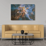 NGC 3372 foto drobė interjere