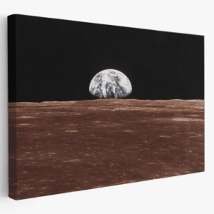 žemė iš mėnulio paveikslas ant drobės