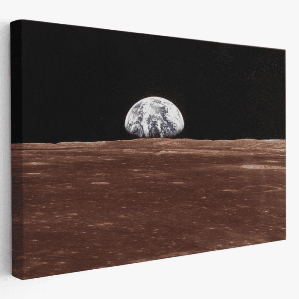 žemė iš mėnulio paveikslas ant drobės žemė iš mėnulio paveikslas ant drobės