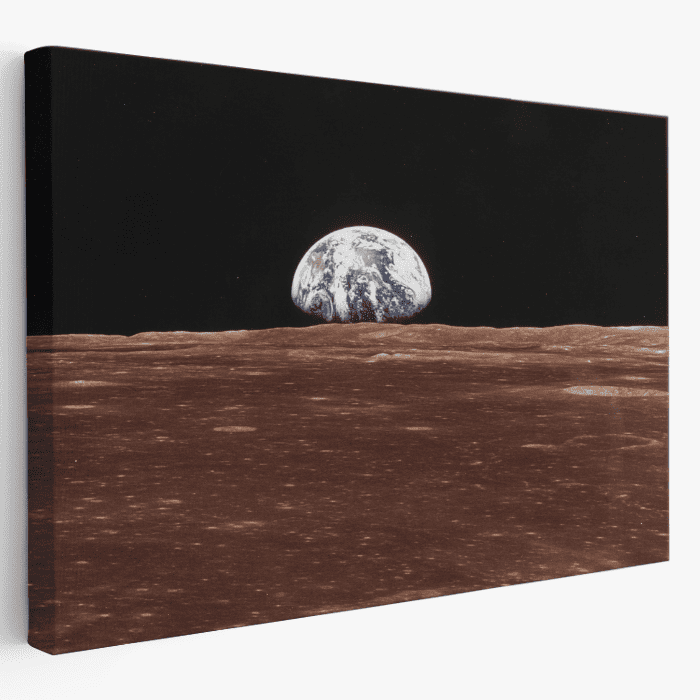 žemė iš mėnulio paveikslas ant drobės žemė iš mėnulio paveikslas ant drobės