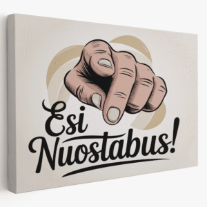 esi nuostabus paveikslas ant drobės