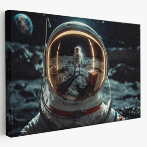 Paveikslas ant drobės, Kosmonautas - DI