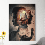 paveikslas ant drobės prisiminimai interjere