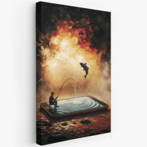 Paveikslas ant drobės žvejys