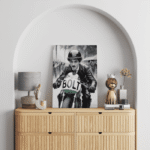 paveikslas boltas ant drobės interjere