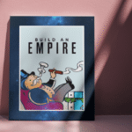 build an empire paveikslas ant drobės iš arčiau prie sienos