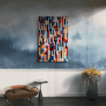 break the pattern paveikslas ant drobės ant sienos