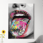 Paveikslas ant drobės Liežuvis