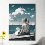 paveikslas ant drobės svajonės raminantis