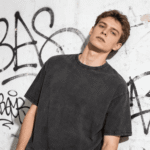 Kokybiški Acid Wash marškinėliai su jūsų logotipu vyrams