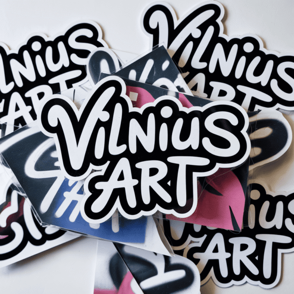 vilnius art lipdukai Lipdukai išploteriuoti pagal individualią formą