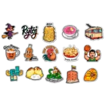 Vinilo lipdukai iš arti - lietuviška kultūra ir humoras, PVC medžiaga