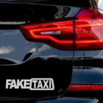 Automobilių lipdukas Fake Taxi ant automobilio