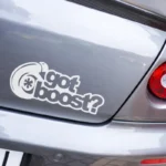 Automobilių lipdukas Got Boost ant automobilio