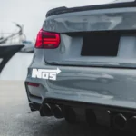 nos azoto dujų lipdukas ant automobilio