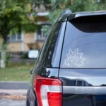 automobilio lipdukas riko pirstai