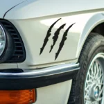 Automobilių lipdukas trys nagai ant automobilio